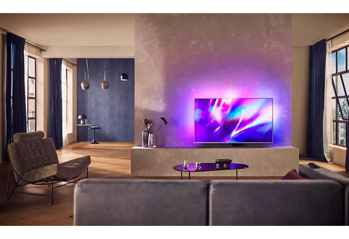 Εστιάζεται μέρος της οθόνης με διάφορα χρώματα.